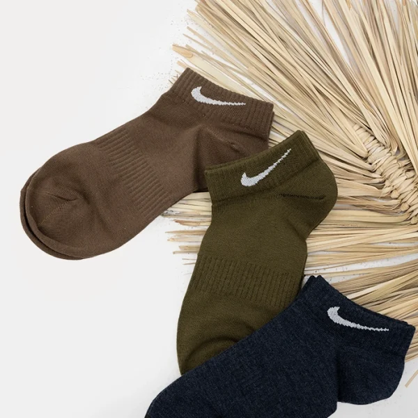 جوراب مچی نایک پنبه رنگی