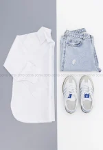 شومیز سفید کد1002594