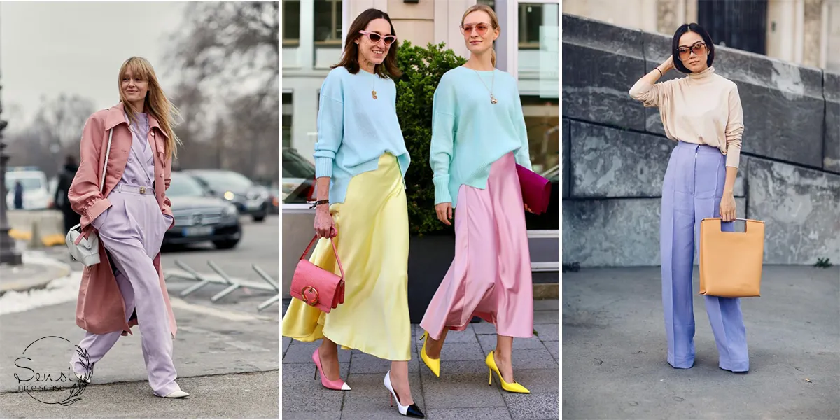 استایل تابستونی با ترکیب رنگ‌های جذاب