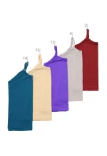 تاپ دوبند ساده رنگی بزرگ کد1001226