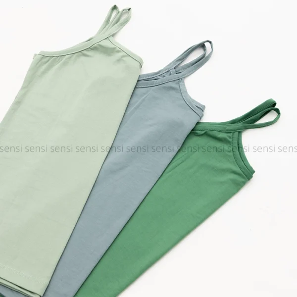 تاپ دوبند ساده رنگی کوچک کد1001225