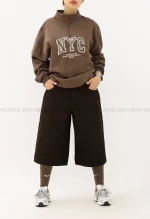 شلوارک جین قد 70کد1003045