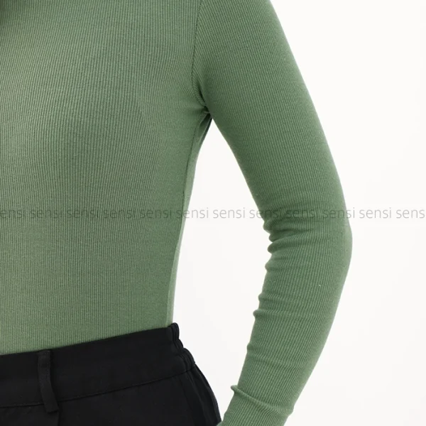 بادی آستین بلند یقه اسکی کد1004376