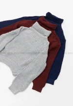 بلوز بافت یقه شل کد1004230