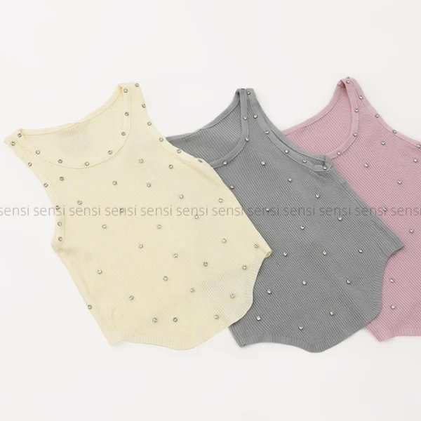 تاپ بافت نگین دار کد1004324