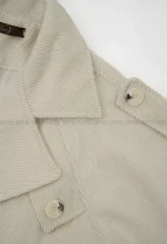 ترنچ کت فوتر راه راه کد1004340