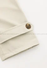 ترنچ کت یقه ایستاده سانتانا @کد1004337