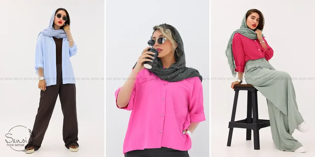 راز استایل مینیمال با شومیز‌های لینن و نخی