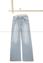 شلوار جین فول بگ کد1004212