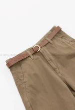 شلوار جین وایدکمربندی@کد1004233