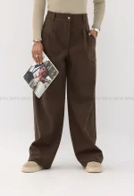 شلوار پشمی لامر کد1004360