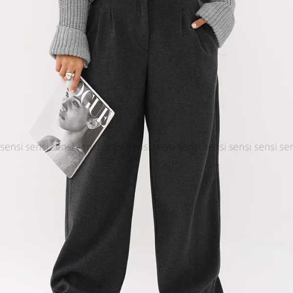 شلوار پشمی لامر کد1004360