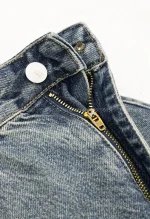 شلوارک جین واید فول بگ کد1004238