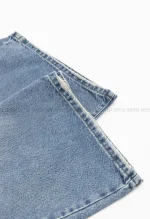 شلوارک جین واید قد 83کد1004210