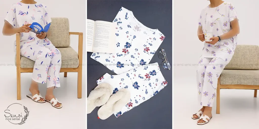 لباس نخی مناسب خواب یا خانه؛ راهنمای خرید و کاربردی‌ترین طرح‌ها