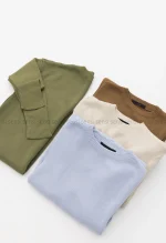 پیراهن بافت بغل چاک کد1004262