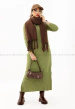 پیراهن بافت بغل چاک کد1004262