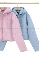 کاپشن کوتاه کتانtcکد1004273