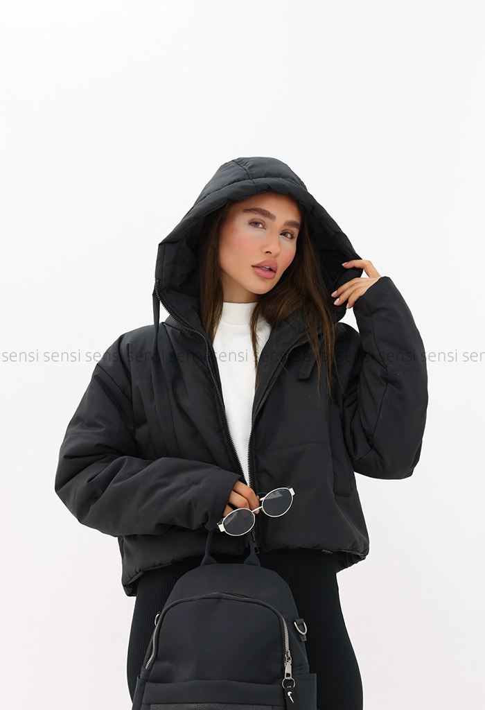 کاپشن کوتاه کتانtcکد1004273