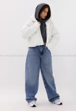 کاپشن کوتاه کتانtcکد1004273