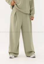 شلوار جلو پیله اویشو کد1004442