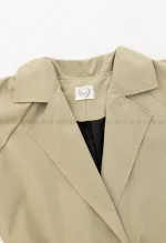 بارانی بلند دوجیب آستر دار@کد1004629