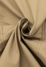 بارانی کمرکش کتان کد1004289