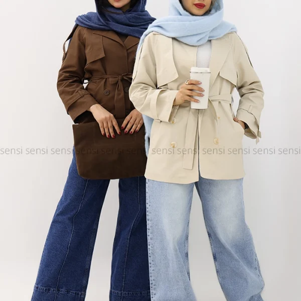 بارانی کوتاه آستر دارکد1004620