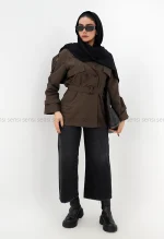 بارانی کوتاه آستر دارکد1004620