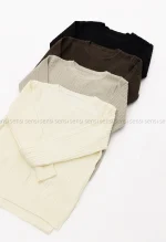 بافت راه راه گندمی کد1004590