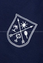 بافت یقه گرد گلدوزی کد1004538