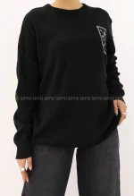 بافت یقه گرد گلدوزی کد1004538