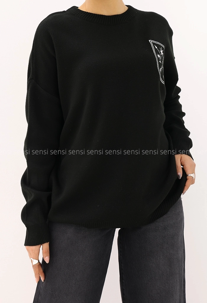 بافت یقه گرد گلدوزی کد1004538