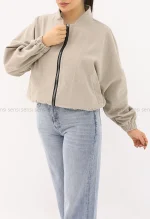 بامبر جلو زیپ لامر کد1004645