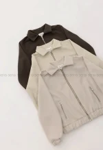 بامبر فوتر جلو زیپ کد1004530