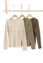 بلوز آستین بلندکبریتی کد1004555