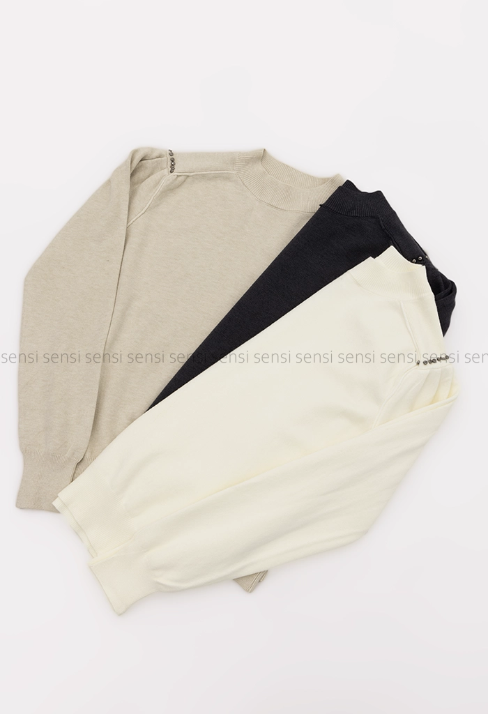 بلوز بافت سرآستین ساچمه کد1004586