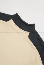 بلوز بافت یقه 3سانت کد1004617