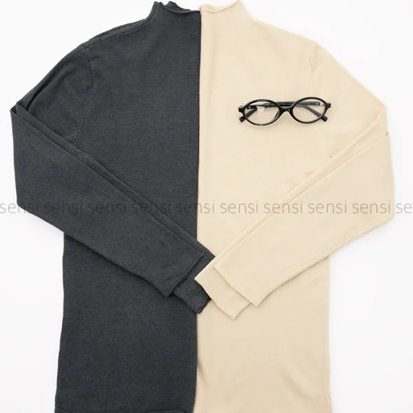 بلوز بافت یقه 3سانت کد1004617