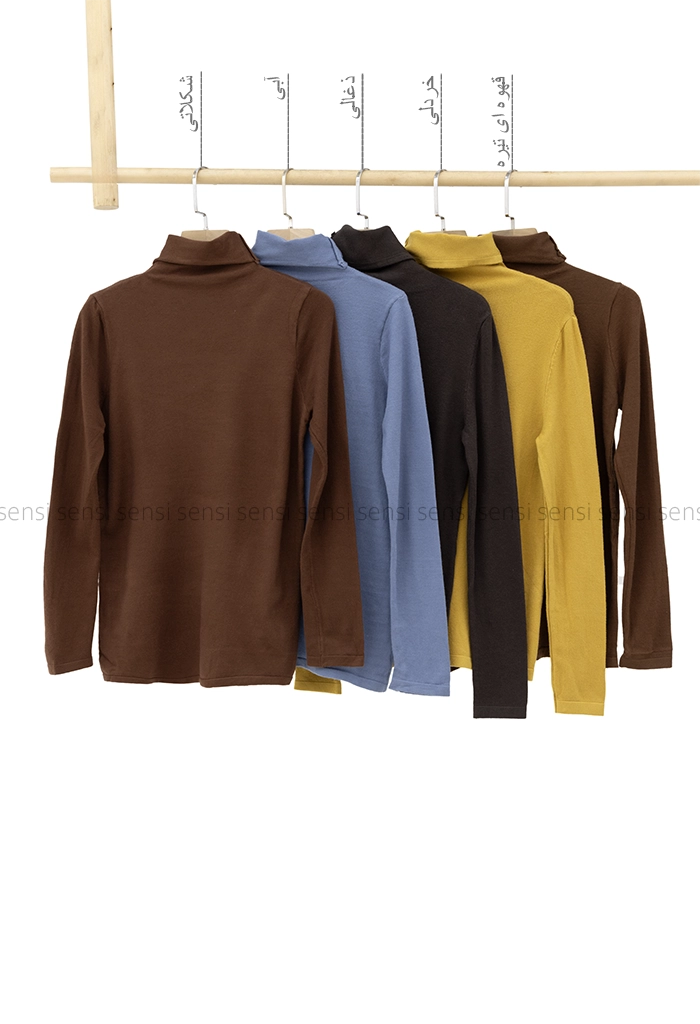 بلوز بافت یقه اسکی کد1004582