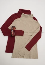 بلوز بافت یقه اسکی کد1004588