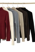 بلوز بافت یقه اسکی کد1004588