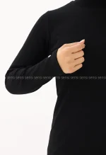 بلوز کبریتی یقه 5سانت کد100442