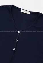 بلوز یقه هفت آستین بلند کد1004556