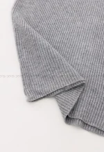 تاپ یقه اسکی بافت کد1004597