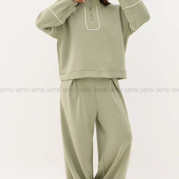 دورس نیم زیپ مغزی دوزی کد1004441