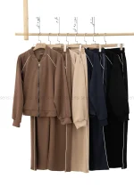 ست بامبر شلوار اویشو کد1004642