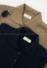 ست بلوز شلوارک بافت کد1004521