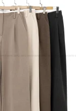 شلوار فوتر لامر کمر سفیدکد1004528