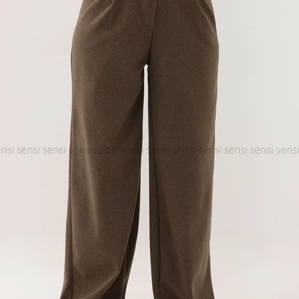 شلوار فوتر لامر کمر سفیدکد1004528